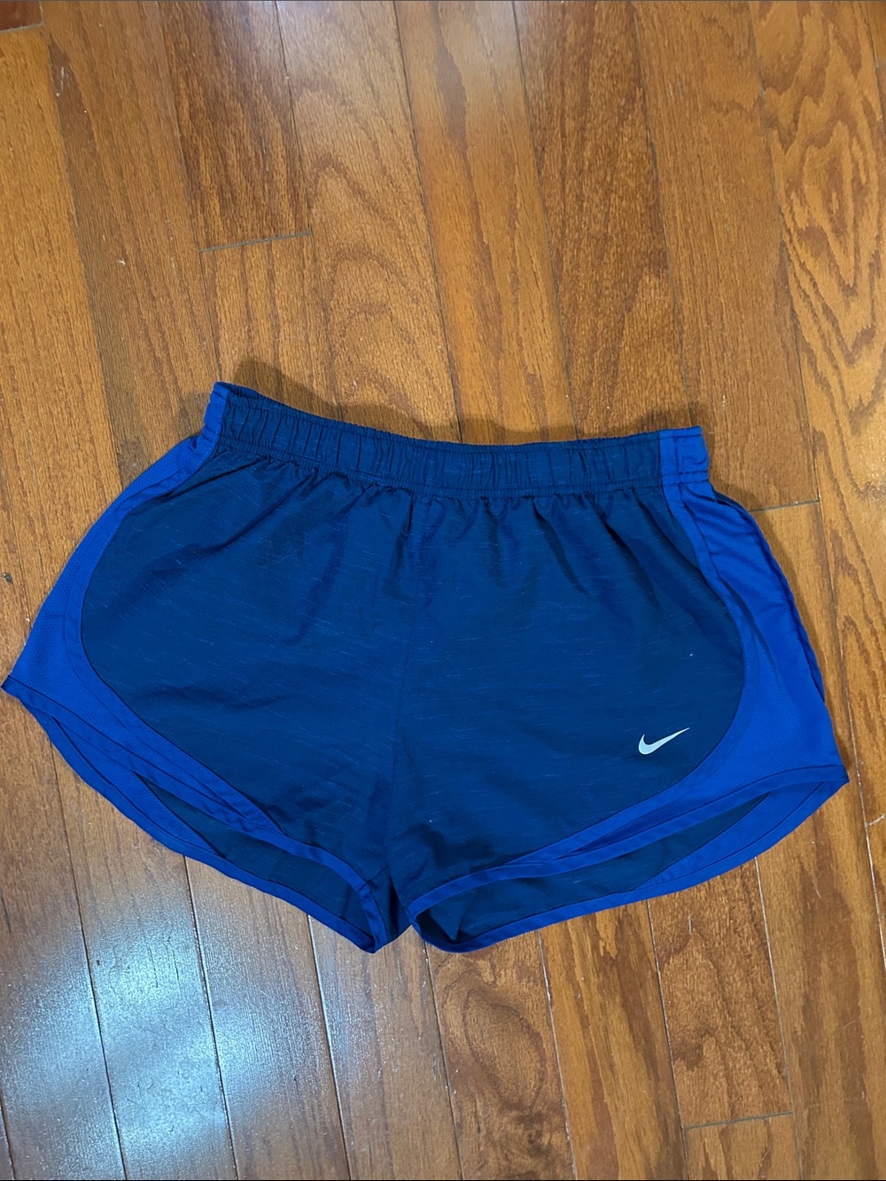 Nike Navy Running Shorts - Picture 2 of 7